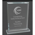  Rectangle Clear Glass Award