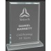  Rectangle Clear Glass Award